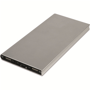 Caricatore USB rettangolare in alluminio